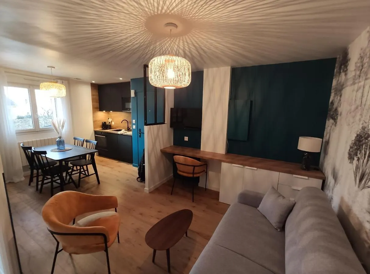 Apartmán L'Emeraude - Logement Tout Confort - Wifi - Parking - Centre Ville Vannes