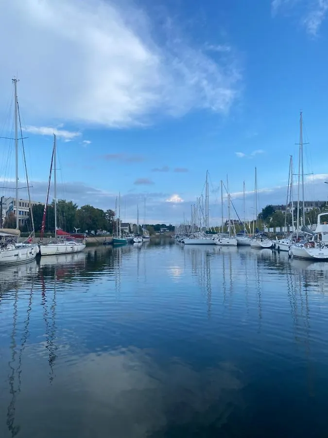Apartmán L'Emeraude - Logement Tout Confort - Wifi - Parking - Centre Ville Vannes